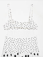 Load image into Gallery viewer, Polka Dot Spaghetti Strap Midi Dress Women N6F197