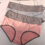 Load image into Gallery viewer, Mid Rise Color Block Panties Women N5A788