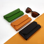 Load image into Gallery viewer, Solid Color PU Eyeglasses Case Waterproof Protective S5P848