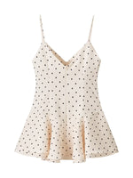 Load image into Gallery viewer, Polka Dot Short Slip Dress Women N6C263