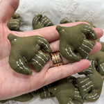 Load image into Gallery viewer, Handmade Homespun Cotton Animal Brooch Cute Pin N6G021