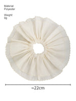 Load image into Gallery viewer, Double Layer Lace Tulle Scrunchie Ballet Hair Tie N6C015