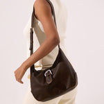 Load image into Gallery viewer, Retro Distressed Dumpling Bag Women S5P804