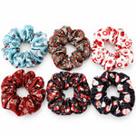 Load image into Gallery viewer, Womens Christmas Print Scrunchie N6K008