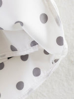 Load image into Gallery viewer, Polka Dot Halter Neck Tie-Up Top Women N6E159