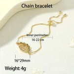 Load image into Gallery viewer, Zircon Letter MAMA Bracelet Women N6D504