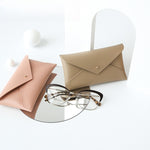 Load image into Gallery viewer, PU Leather Glasses Case Soft Portable Sun Glasses S5P854