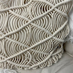 Load image into Gallery viewer, Open Weave Waxed Rope Beach Bag Large Straw Tote N6F116