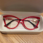 Load image into Gallery viewer, Retro Cat Eye Blue Light Blocking Glasses Women N6B153