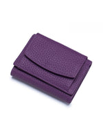 Load image into Gallery viewer, Genuine Leather Mini Wallet Women N6B205