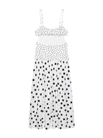 Load image into Gallery viewer, Polka Dot Spaghetti Strap Midi Dress Women N6F197