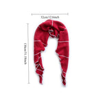 Load image into Gallery viewer, Wool Blend Ruffle Knit Triangle Scarf Shawl N6K228