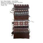 Load image into Gallery viewer, 50% Wool Blend Fair Isle Scarf Women S5P683