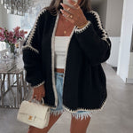 Load image into Gallery viewer, Chunky Knit Cardigan Women Winter Warm Oversized N5A829