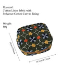 Load image into Gallery viewer, Heavy Embroidery Mini Makeup Bag Zipper Pouch N6A113