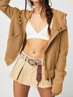 Load image into Gallery viewer, Quilted Hoodie Jacket Loungewear Cropped Knit Top N6A184