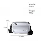 Load image into Gallery viewer, Portable Travel Jewelry Cosmetic Case Shoulder Bag S5P696