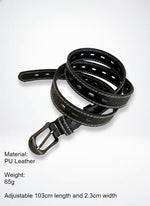 Load image into Gallery viewer, Retro Brown Belt Fashion PU Leather Buckle Strap N6C074