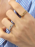 Load image into Gallery viewer, Titanium Steel Mama Letter Ring Women N6D502