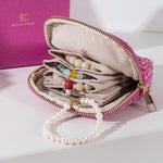 Load image into Gallery viewer, Pearl Bracelet Pouch Gift Jewelry Organizer Bag Women N6E074