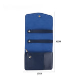 Load image into Gallery viewer, Portable Leather Jewelry Organizer Envelope Clutch S5P826