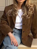 Load image into Gallery viewer, Urban Single Breasted Blazer Jacket Women N5A562