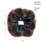 Load image into Gallery viewer, Plush Scrunchy Women Oversized Hair Tie S5P781