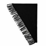 Load image into Gallery viewer, Wool Blend Solid Color Fringe Triangle Scarf N6K237