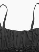 Load image into Gallery viewer, Black Lace Fitted Camisole Top Women N6C240