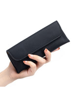 Load image into Gallery viewer, Genuine Leather Portable Sunglasses Case Women N6B204