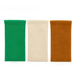 Load image into Gallery viewer, Corduroy Glasses Case Auto Closure Padded Portable S5P845