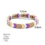 Load image into Gallery viewer, Macaron Pastel Arrow Beads Bracelet S5P042