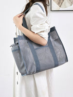 Load image into Gallery viewer, Beach Tote Gym Shoulder Bag Swim Travel Organizer N6B137