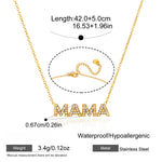Load image into Gallery viewer, Mama Pendant Mother's Day Necklace Women N6D517