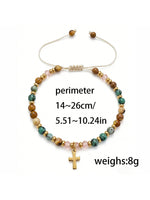 Load image into Gallery viewer, MUM Heart Pendant Adjustable Beaded Bracelet N6D532