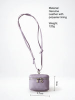 Load image into Gallery viewer, Genuine Leather Mini Crossbody Clutch Top Handle N6B147