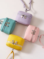 Load image into Gallery viewer, Genuine Leather Mini Crossbody Clutch Top Handle N6B147