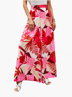 Load image into Gallery viewer, Printed Bohemian Palazzo Beach Pants Women N6A196