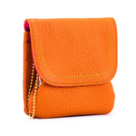 Load image into Gallery viewer, Top Grain Leather Creative Cute Snap Button Coin S5P947