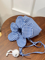 Load image into Gallery viewer, Floral Print Reversible Bucket Bag Women Commute N6E085