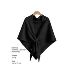Load image into Gallery viewer, Luxury Triangle Cape Shawl Soft Knit Women Warm N6H237