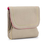 Load image into Gallery viewer, Top Grain Leather Creative Cute Snap Button Coin S5P947