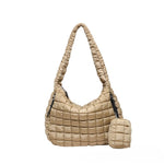 Load image into Gallery viewer, Pleated Cloud Mother-Daughter Tote Bag Women S5P715