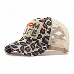 Load image into Gallery viewer, Leopard Appliqué Baseball Cap Wide Brim Sun Hat N6G208