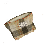 Load image into Gallery viewer, Brushed Grid Cotton Clutch Bag Women Multi Purpose S5P651