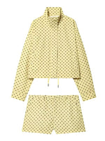 Load image into Gallery viewer, Dot Seersucker Blazer and Shorts Set Women N6C269