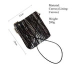 Load image into Gallery viewer, Retro Niche Designer Brushed Canvas Crossbody Bag S5P712