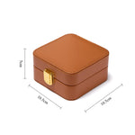 Load image into Gallery viewer, Portable Anti-tarnish Jewelry Box with Mirror S5P866