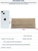 Load image into Gallery viewer, Genuine Leather Portable Sunglasses Case Women N6B204