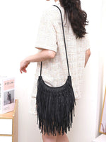 Load image into Gallery viewer, Handmade Fringe Crossbody Bag Women N6C223
